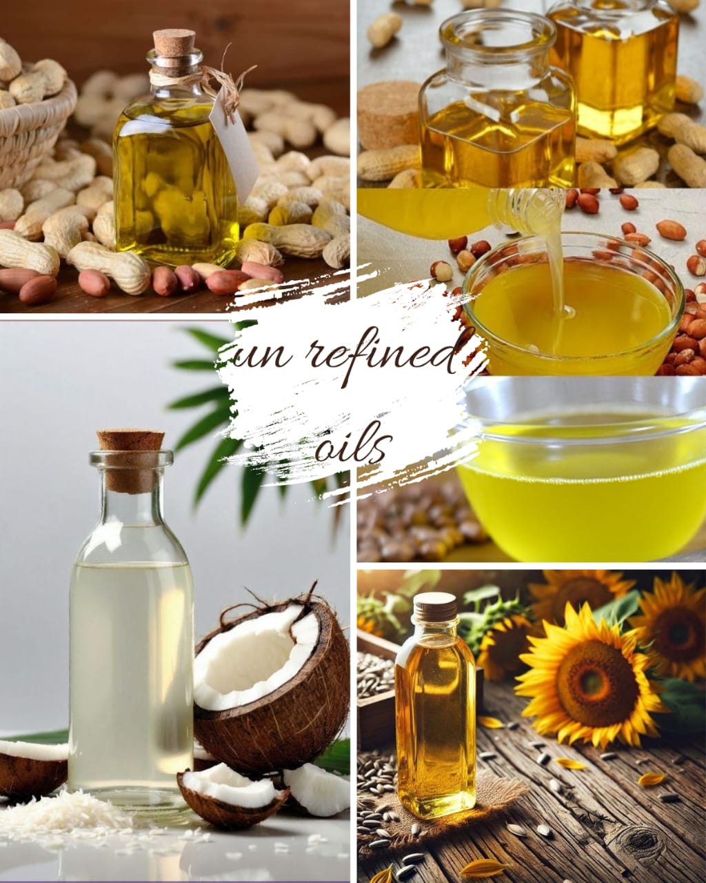 Un Refined oils